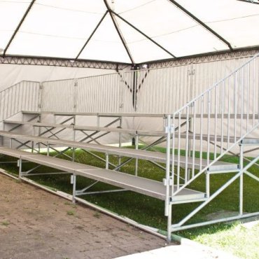 Arquibancadas em Aceguá